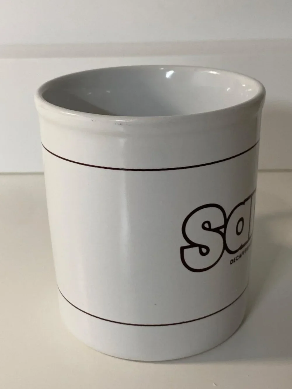 SANKA Decaffeinated Coffee Mug Ceramic Instant Staffordshire England Kiln Craft